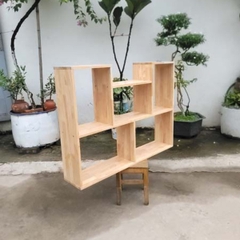 Kệ treo tường gỗ cao su - Giải pháp hoàn hảo cho không gian sống