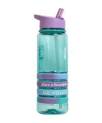 Decor Quad Bands Tritan Bottle bình nước nhựa ống hút 750ml