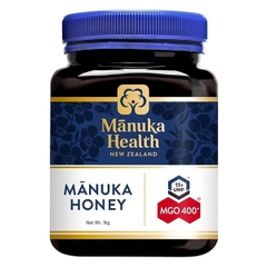 Manuka health manuka honey MGO 400+ mật ong hỗ trợ đẹp da, viêm nhẹ 1kg (07/26)