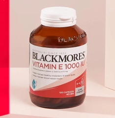 Blackmores Vitamin E 1000IU bổ sung vitamin E 100v (05/28)