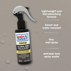 Pain Away Forte + Ultra Pro Joint & Muscle Pain Relief Spray xịt giảm đau cơ, khớp 100ml (06/28)