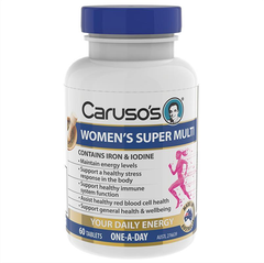 Caruso's Women's Super Multi vitamin tổng hợp cho nữ 60v (01/25)