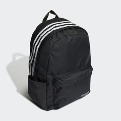 Adidas Classic 3-Stripes top black/white backpack balo đen [size 15x36x44cm]