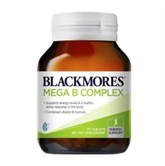 Blackmores Mega B Complex bổ sung vitamin nhóm B 75v (03/26)