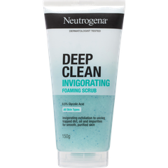 Neutrogena deep clean sữa rửa mặt tẩy tế bào chết có hạt 150g (2027)