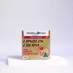 Healthy care lanolin cream with sheep placenta kem dưỡng da nhau thai cừu chỗng lão hóa da 100g (12/28)