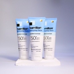 Hamilton Everyday Face Invisible Sunscreen SPF 50+ Kem chống nắng mặt trong suốt, không bết rít 75g (06/28)