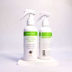 Moogoo Natural Tail Swat Spray Body Outdoor Face & Body Cream xịt dưỡng da kết hợp chống muỗi 200ml