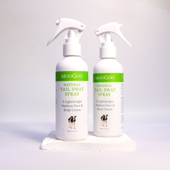 Moogoo Natural Tail Swat Spray Body Outdoor Face & Body Cream xịt dưỡng da kết hợp chống muỗi 200ml