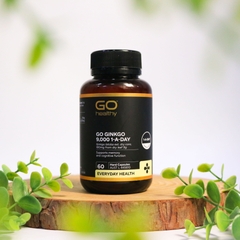 Go healthy Go Ginkgo 9000 1-a-day bổ não, tuần hoàn máu não 60v (09/27)