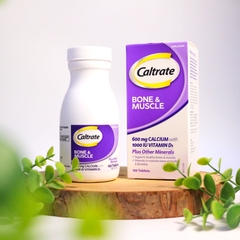 Caltrate Bone & Muscle viên uống bổ sung canxi, hỗ trợ xương khớp, cơ bắp 100v (12/26)