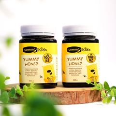 Comvita kids yummy honey mật ong thiên nhiên cho bé 500g (08/27)