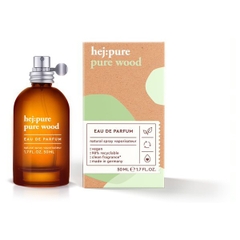 Nước hoa thuần chay hej:pure Wood EDP hương gỗ kết hợp cỏ vetiver 50ml