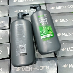 Dove Men+ care body & face wash refreshing extra fresh sữa tắm kết hợp sữa rửa mặt cho nam 946ml (11/26)