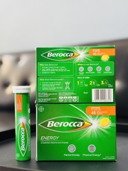 Berocca Energy sủi vitamin bổ sung năng lượng vị cam 3x15v (01/27)