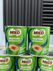 Milo Restore Overnight Powder hỗ trợ cơ bắp, phục hồi năng lượng qua đêm 440g