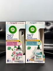 Air Wick Automatic Air Freshener máy phun tinh dầu tự động (máy + 1 chai 228ml)