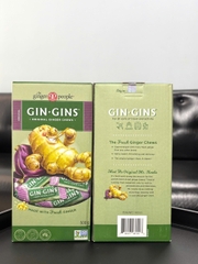 Gin Gin Original Ginger Chews kẹo gừng mềm dẻo vị nguyên bản 500g (09/26)