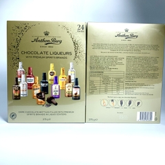 Anthon Berg Chocolate Liqueurs socola rượu cao cấp nhân tan chảy 375g 24 viên (05/26)
