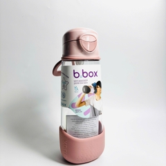BBOX sport spout bottle - blush crush bình nước thể thao trong suốt nắp bật 600ml