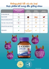 Blackmores Superkids Multi Chewables kẹo ngậm hương dâu bổ sung vitamin tổng hợp cho bé từ 2 tuổi 60v (08/27) [tem tv]