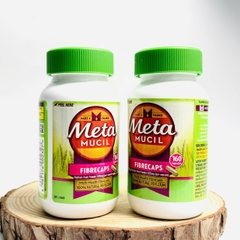 Metamucil Fibrecaps viên uống bổ sung chất xơ làm từ vỏ hạt mã đề 160v (11/27)
