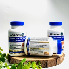Caruso's Super Magnesium Glycinate viên uống bổ sung Magie khả năng hấp thụ cao 60v (10/28)