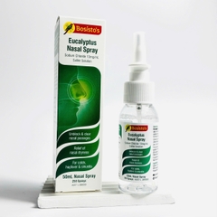 Bosisto's Eucalyptus Nasal Spray xịt thông mũi giảm nghẹt mũi mùi khuynh diệp thích hợp từ 2 tuổi 50ml (10/28)