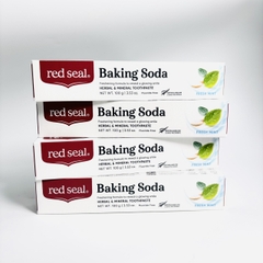 Red Seal Toothpaste Baking Soda kem đánh răng làm trắng răng không chứa fluor