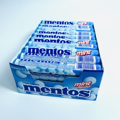Mentos chewy mint kẹo ngậm bạc hà Úc 40 cây x 37.5g (10/27)