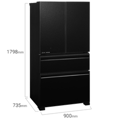 Tủ lạnh Mitsubishi Electric Inverter 555 lít MR-LX68EM