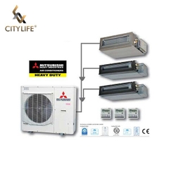 Combo điều hòa cho căn hộ 2 phòng ngủ: Hệ Mini KX: PK & 2 PN âm trần nối ống gió