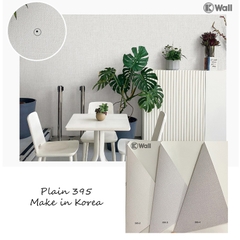Giấy dán tường Hàn Quốc vân vải 395 Plain