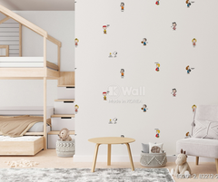 Giấy dán tường Hàn Quốc Peanust+ 83201-2