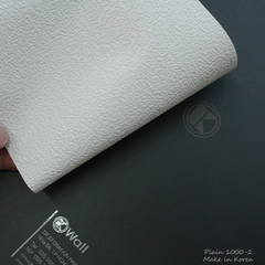 Giấy dán tường màu trắng nhập khẩu Hàn Quốc Plain 1000-2