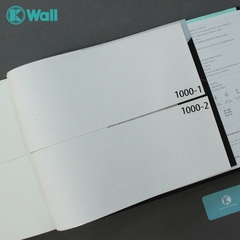 Giấy dán tường màu trắng nhập khẩu Hàn Quốc Plain 1000-2