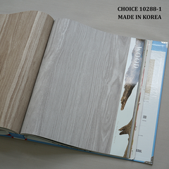 Giấy dán tường vân gỗ Hàn Quốc Choice 10288