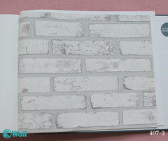 Giấy dán tường giả gạch Hàn Quốc Basic+ 497-3