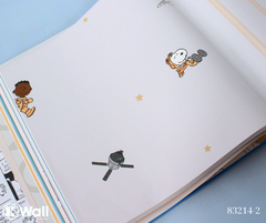 Giấy dán tường Hàn Quốc Peanust+ 83214-2