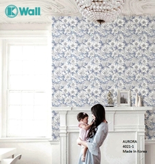 Giấy dán tường hoa Hàn Quốc Aurora 4021