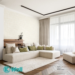 Giấy dán tường phòng ngủ Hàn Quốc Matie 34511
