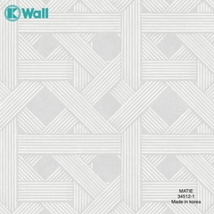 Giấy dán tường phòng khách Hàn Quốc Matie 34512