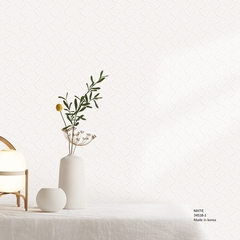 Giấy dán tường vân kẻ phòng khách Hàn Quốc Matie 34518