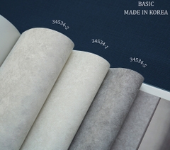 Giấy dán tường một màu Hàn Quốc Basic+ 34534-1