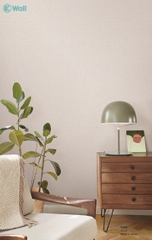 Giấy dán tường Hàn Quốc vân vải 377 Plain