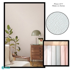 Giấy dán tường Hàn Quốc vân vải 377 Plain