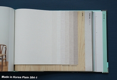 Giấy dán tường trắng nhập khẩu Hàn Quốc Plain 384