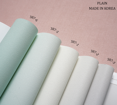 Giấy dán tường vân vải nhập khẩu Hàn Quốc Plain – 387