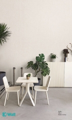 Giấy dán tường Hàn Quốc vân vải 395 Plain