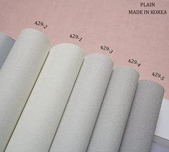 Giấy dán tường vân vải Hàn Quốc Plain 429